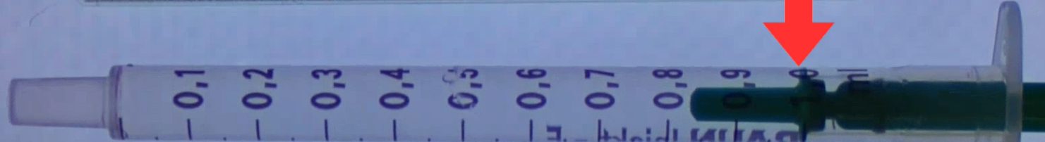 Syringe 1 mL Syringe 1 mL